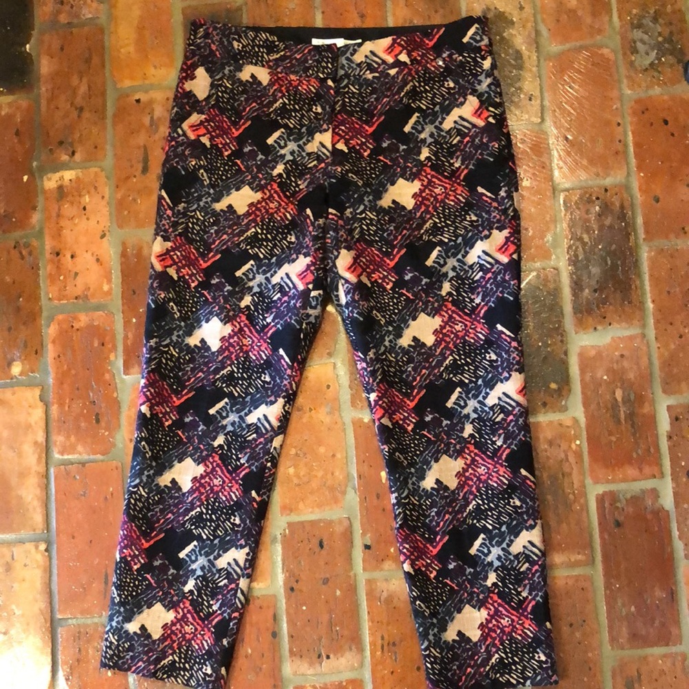Rare Trina Turk cropped dress pants sz10
